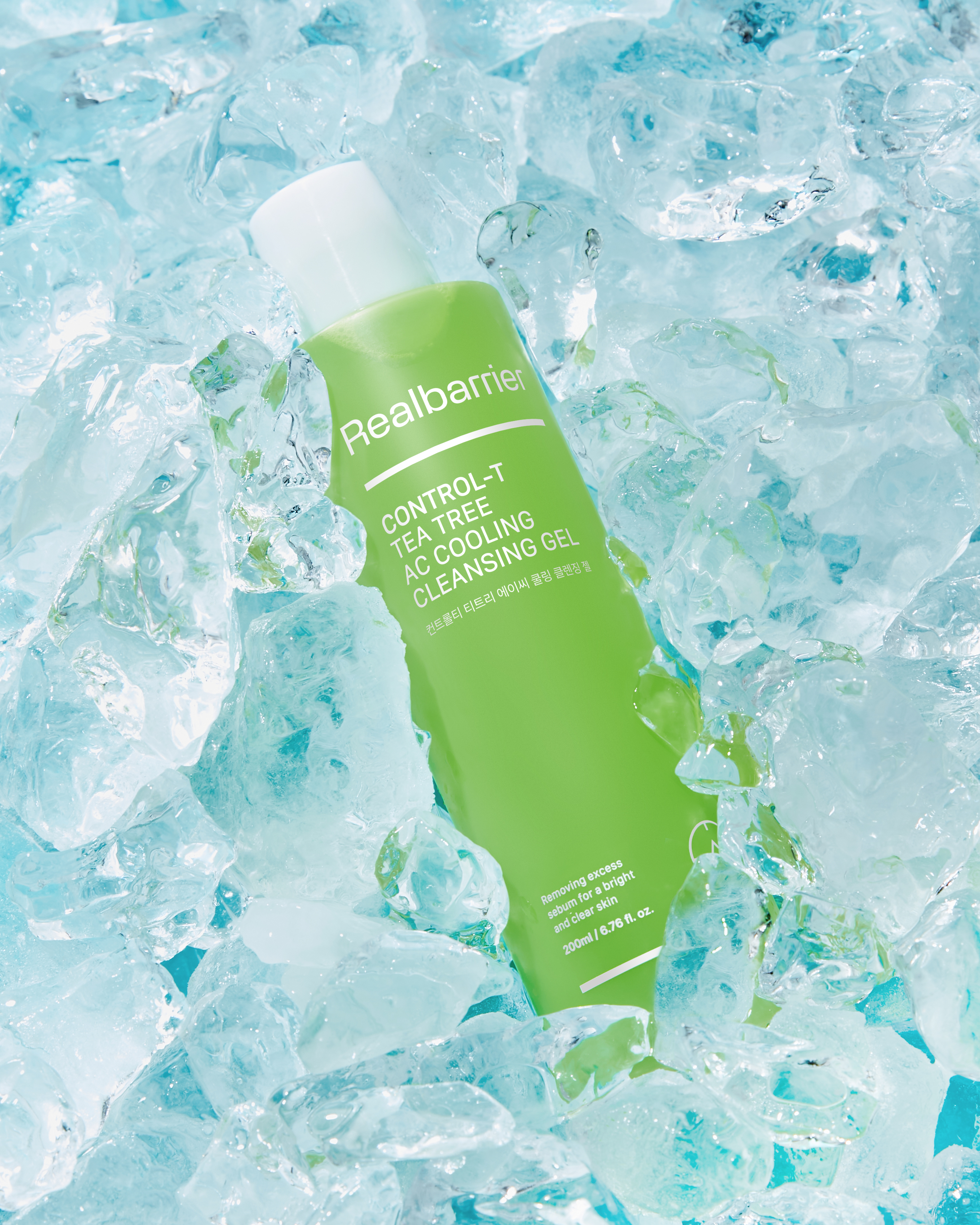 리얼베리어 컨트롤-T 티트리 AC 쿨링 클렌징 젤